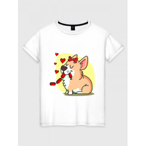  Tricou cuplu Câini și cârnați. Photo 3